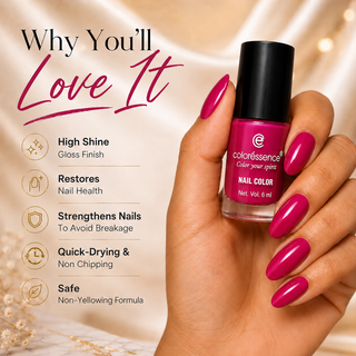 The Din Shagna Da Combo Pack of 3 - Cute Coats Nail Paints