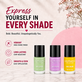 The Pastel Love Combo Pack of 3 - Cute Coats Nail Paints