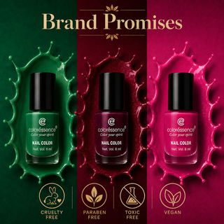 The Wild N Free Combo Pack of 3 - Cute Coats Nail Paints