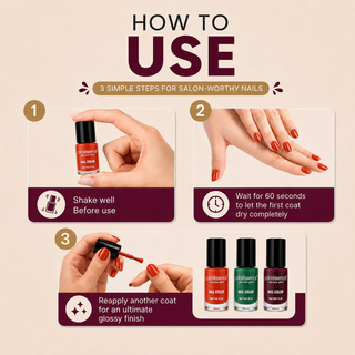 The Wild Combo Pack of 3 - Cute Coats Nail Paints