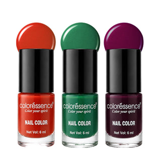 The Wild Combo Pack of 3 - Cute Coats Nail Paints