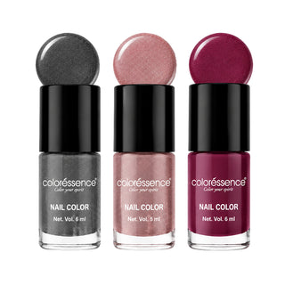 The Glaze Combo Pack of 3 - Cute Coats Nail Paints