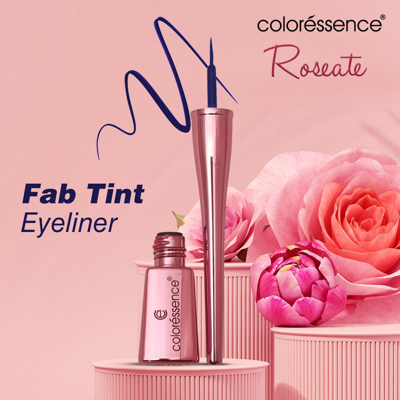 Buy All 3 Shades of Roseate Fab Tint Eyeliner(Sapphire Blue, Charcoal Grey, Caramel Brown)