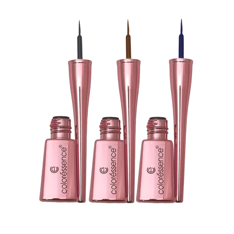 Buy All 3 Shades of Roseate Fab Tint Eyeliner(Sapphire Blue, Charcoal Grey, Caramel Brown)